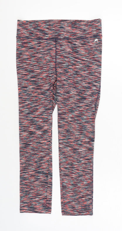 F&F Womens Pink Polyester Jogger Leggings Size 8 L23 in