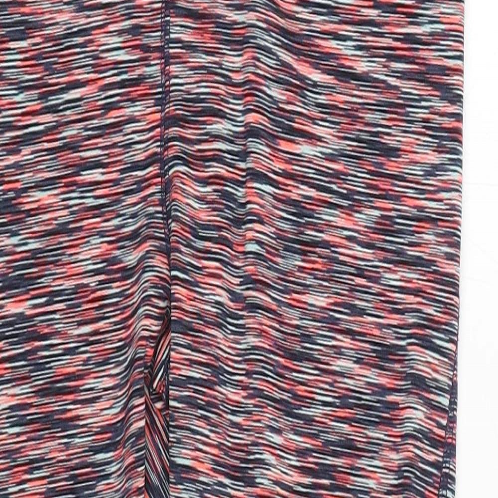 F&F Womens Pink Polyester Jogger Leggings Size 8 L23 in