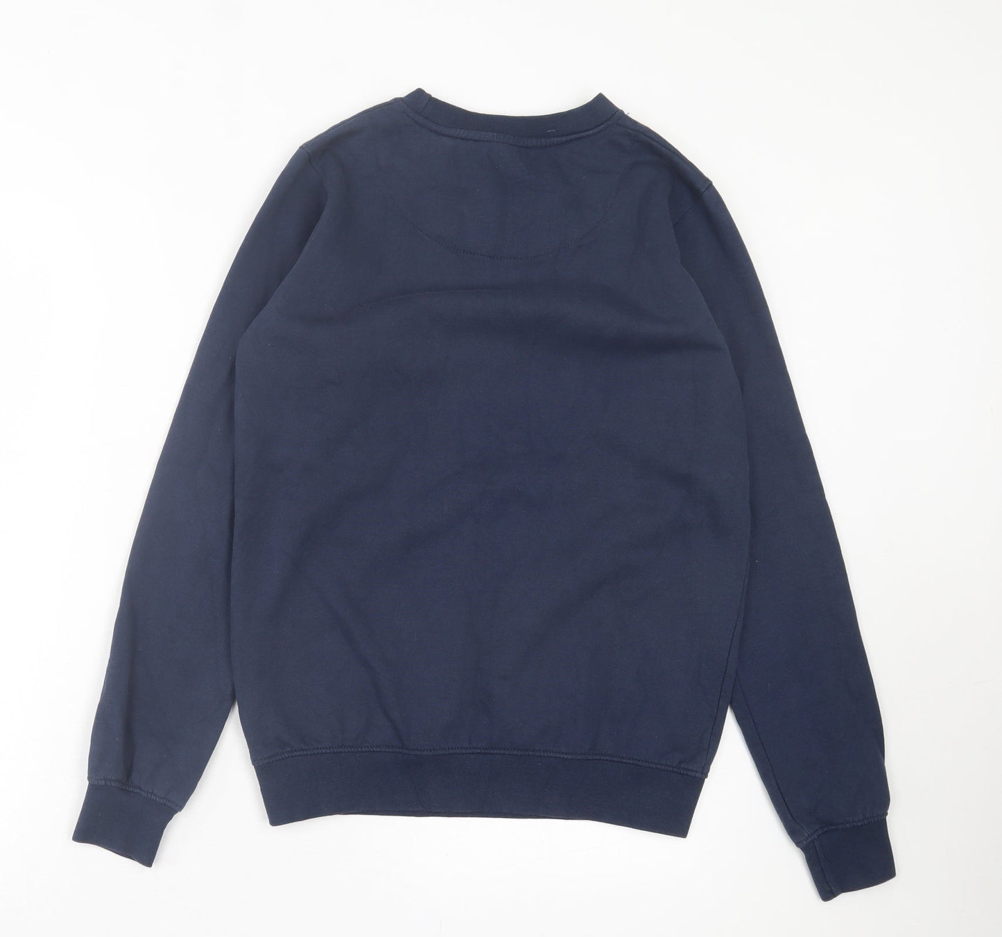 Preworn Womens Blue Cotton Pullover Sweatshirt Size 8 Pullover