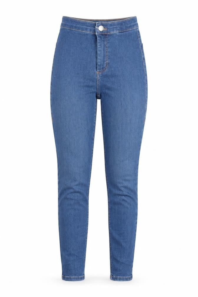 Womens UK Size 25 in Topshop Regular Fit Skinny Blue Jeans