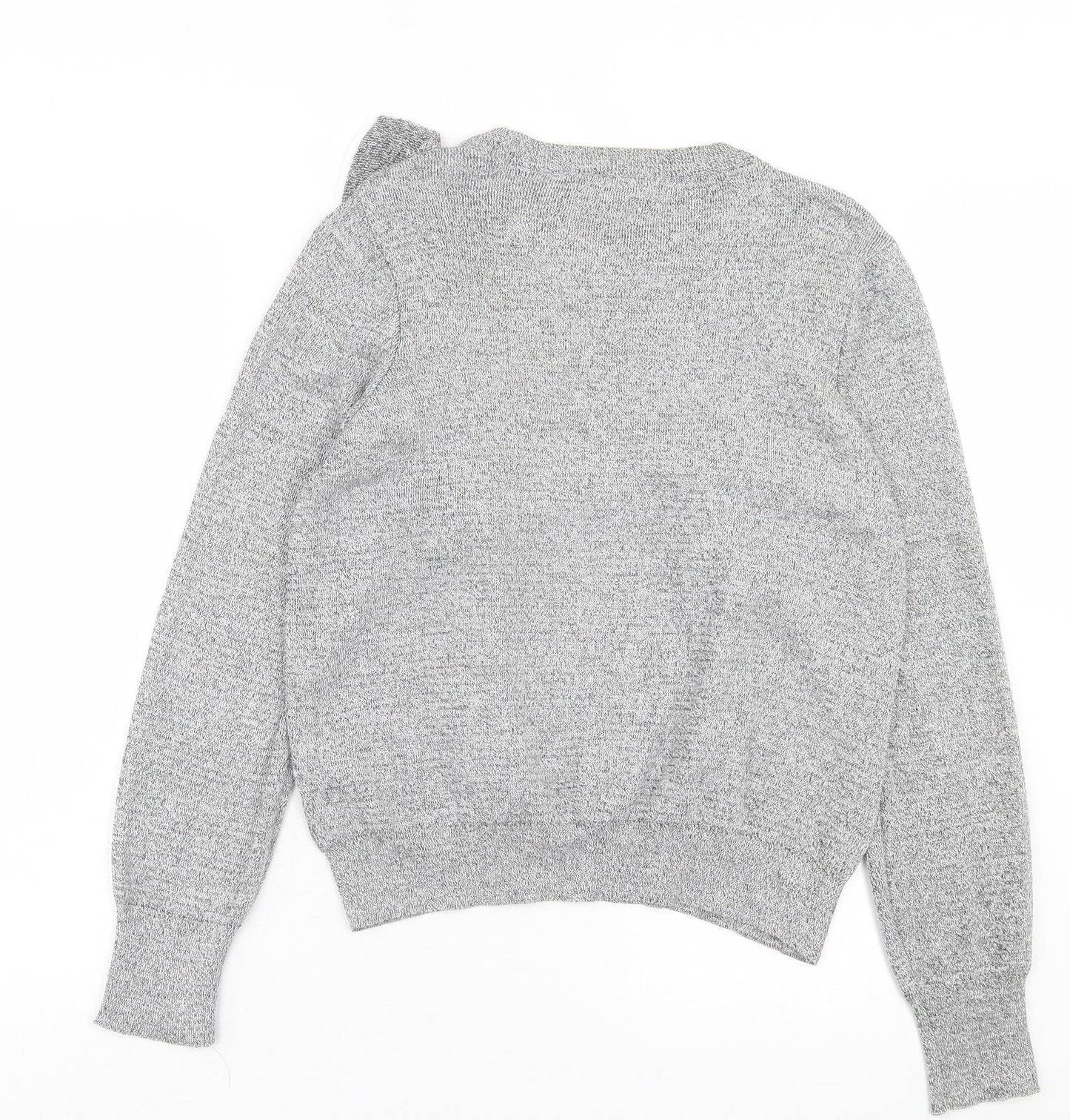 Womens UK Size 14 Topshop Grey Pullover Jumper
