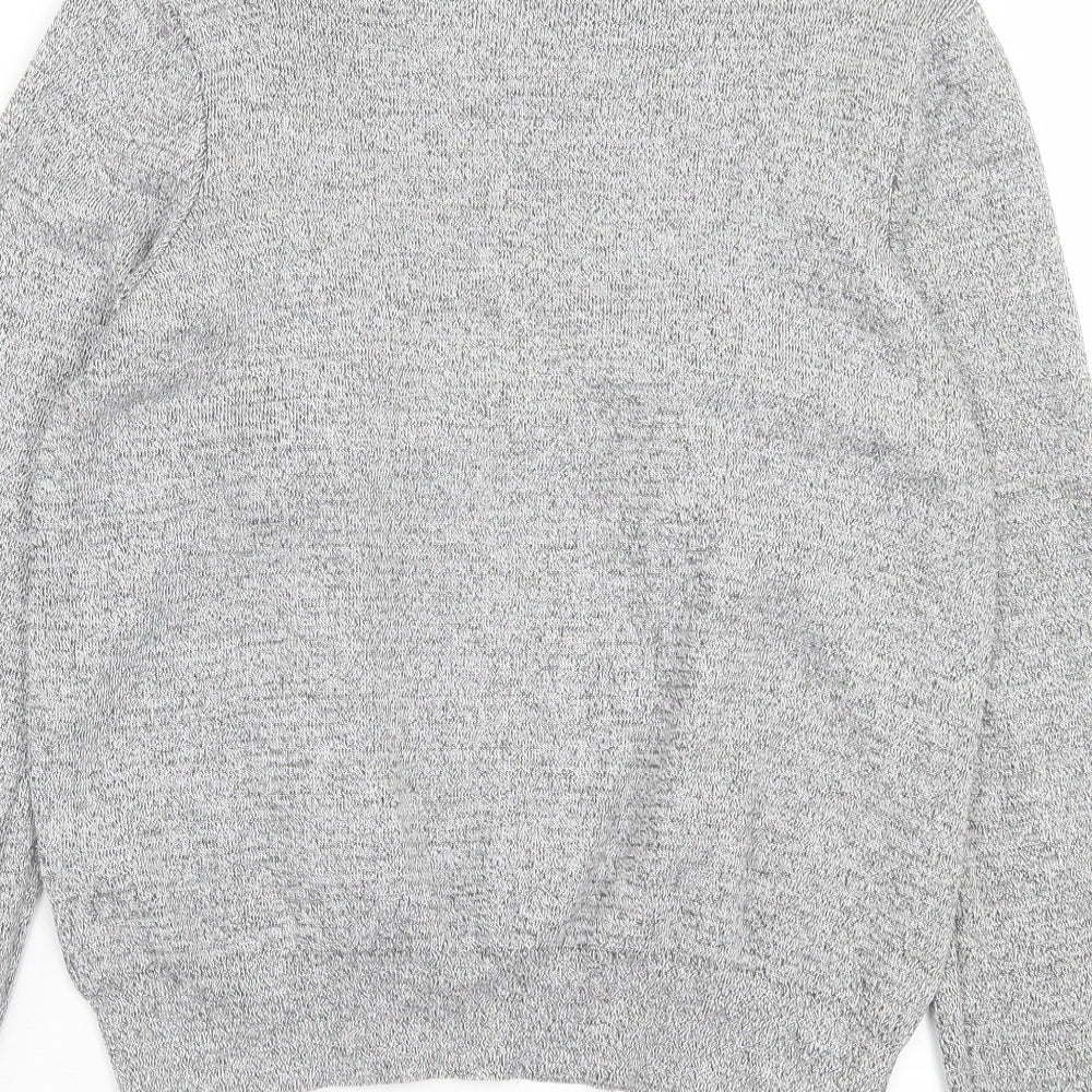 Womens UK Size 14 Topshop Grey Pullover Jumper