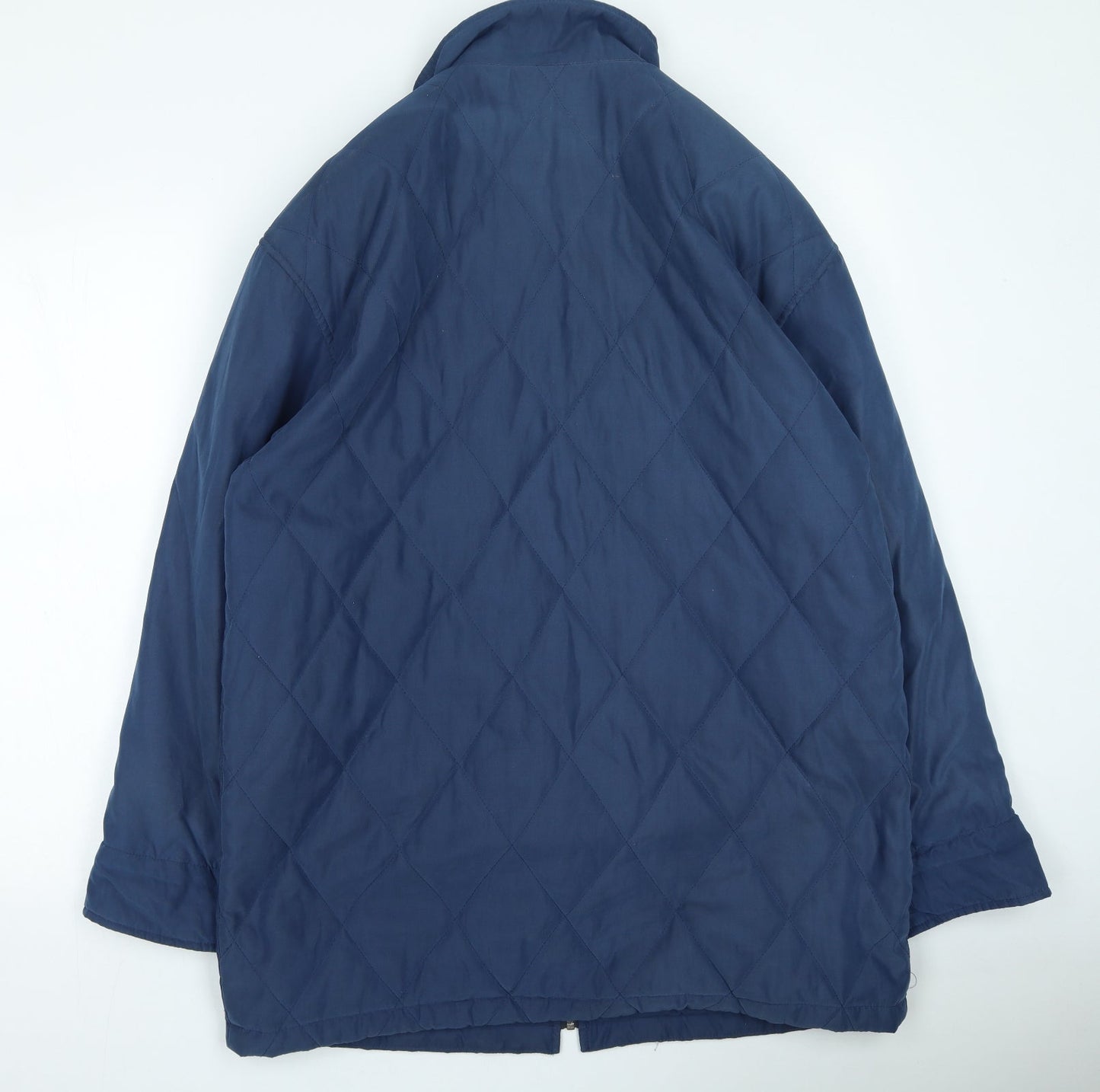 collage clothing Womens Blue Rain Coat Coat Size 40