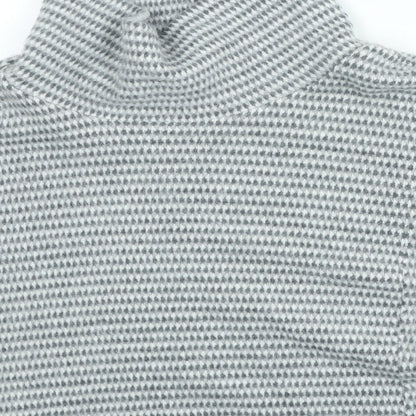 Womens UK Size One Size Preworn Grey Shrug Jumper