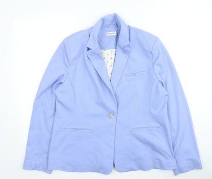 Damart Womens Blue Jacket Size 14