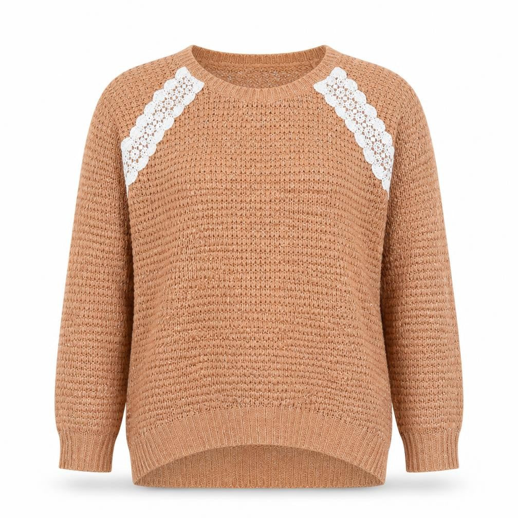 Womens UK Size 12 TU Orange Pullover Jumper