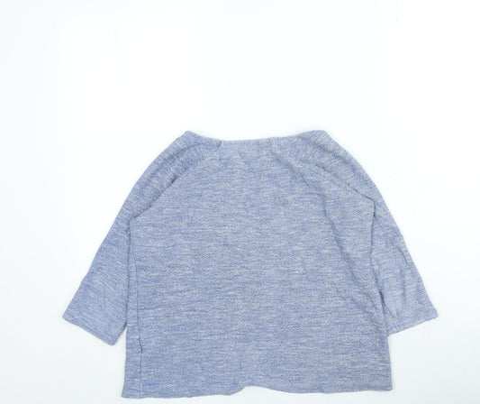 Womens UK Size XS Oasis Blue Pullover Jumper
