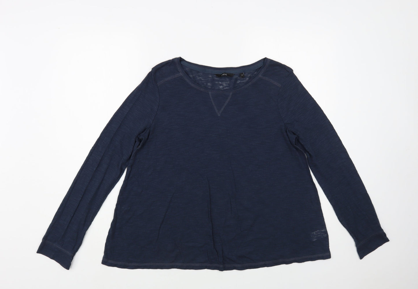 Womens UK Size 14 NEXT Blue Basic T-Shirt