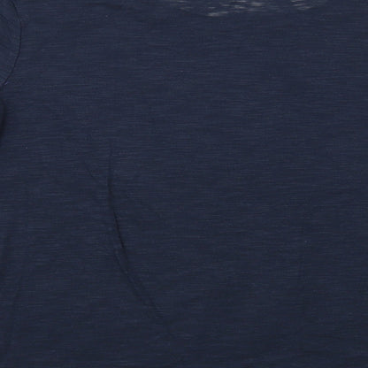 Womens UK Size 14 NEXT Blue Basic T-Shirt