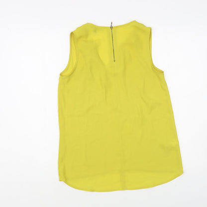 Womens UK Size 6 NEXT Green Basic Blouse