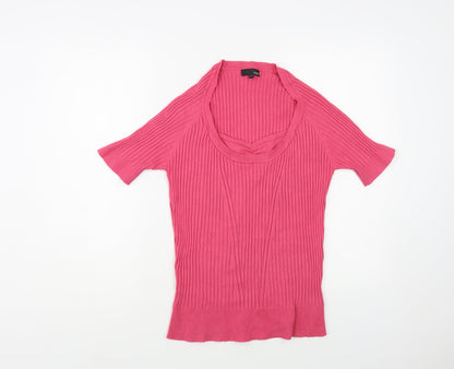 Womens UK Size 16 NEXT Pink Pullover Jumper