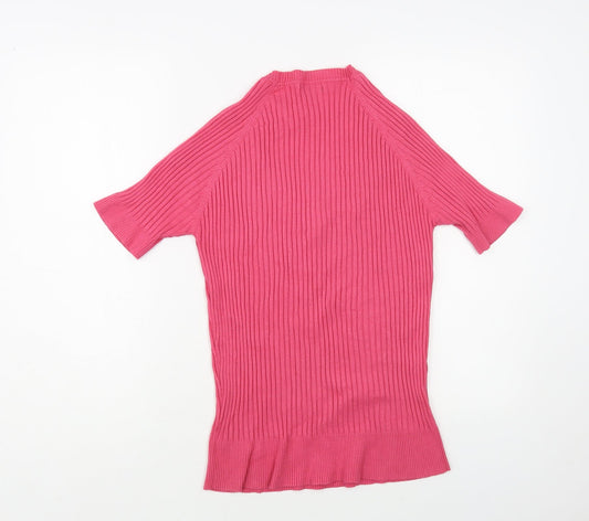 Womens UK Size 16 NEXT Pink Pullover Jumper