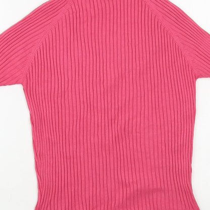 Womens UK Size 16 NEXT Pink Pullover Jumper