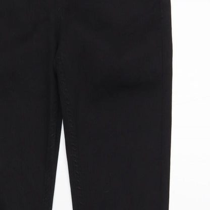 b.young Womens Black Cotton Skinny Jeans Size 26 in L32 in Regular Button