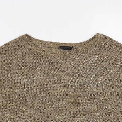 Womens UK Size 8 Topshop Brown Pullover Jumper