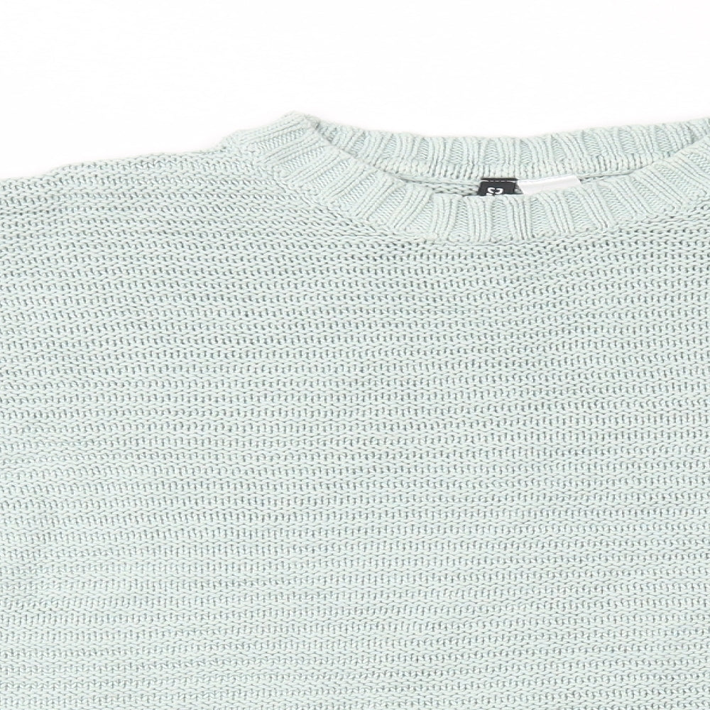 Womens UK Size S Divided by H&M Green Pullover Jumper