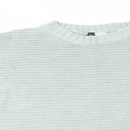 Womens UK Size S Divided by H&M Green Pullover Jumper