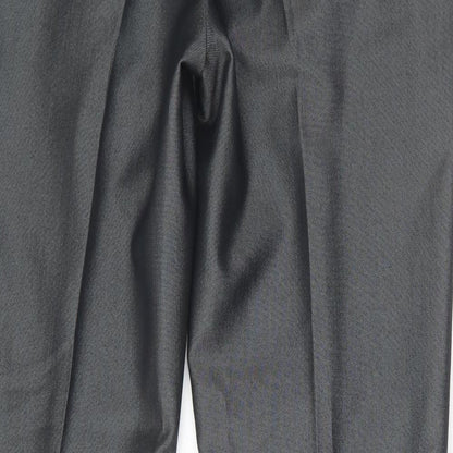 Ventuno Mens Grey Polyester Trousers Size 30 in L31 in Regular