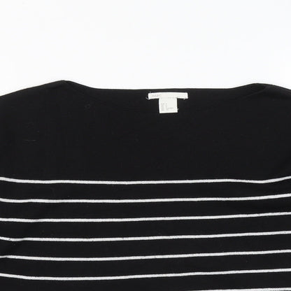 Womens UK Size S H&M Black Pullover Jumper