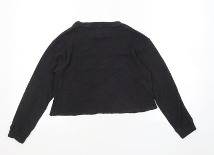 Womens UK Size S Pull&Bear Grey Pullover Jumper