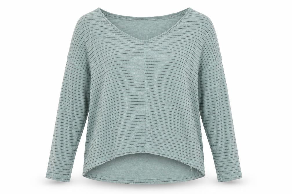 Womens UK Size L Dunnes Stores Green Basic Blouse