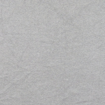 Leisure Wear Womens Grey V-Neck Cotton Pullover Jumper Size L