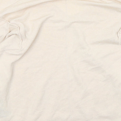 Womens UK Size 10 Marks and Spencer Beige Pullover Jumper