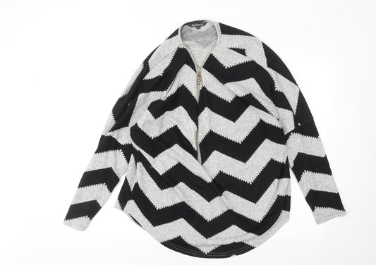 Womens UK Size S Bonmarché Grey Pullover Jumper