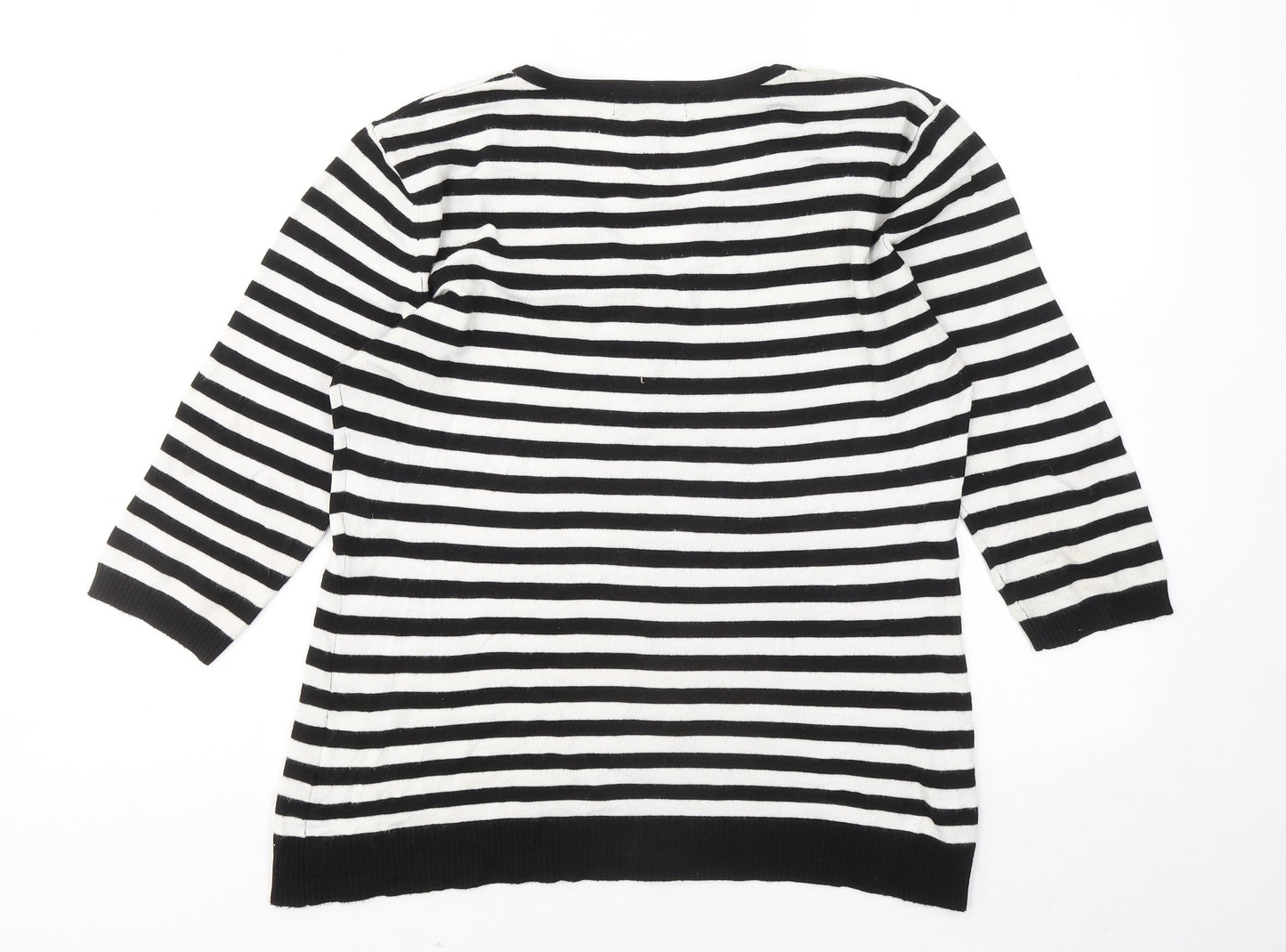 Womens UK Size 14 Vogue Black Pullover Jumper