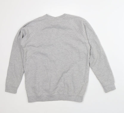 AWD is Academy Girls Grey Cotton Pullover Sweatshirt Size 11-12 Years - Stage