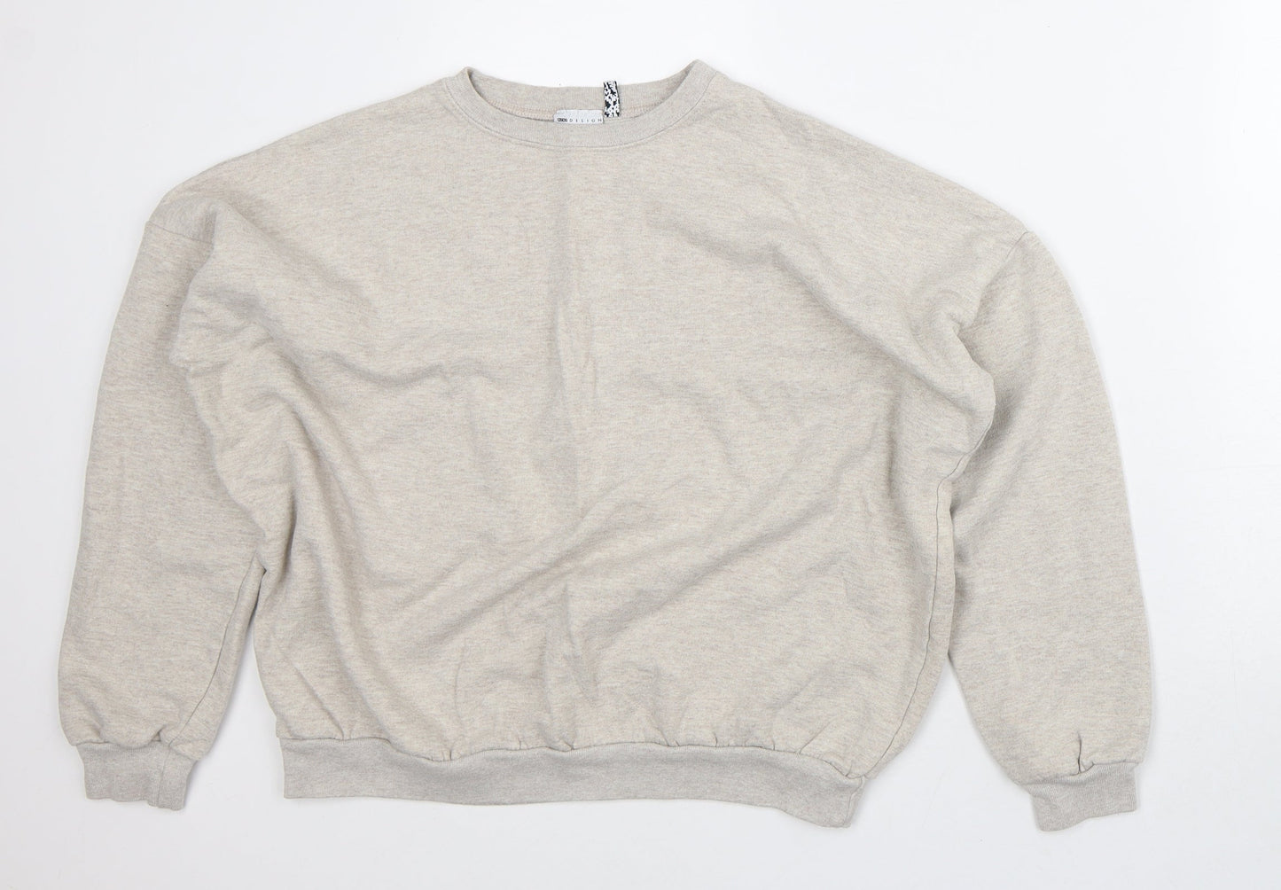 Womens UK Size 6 ASOS Beige Pullover Sweatshirt