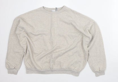 Womens UK Size 6 ASOS Beige Pullover Sweatshirt