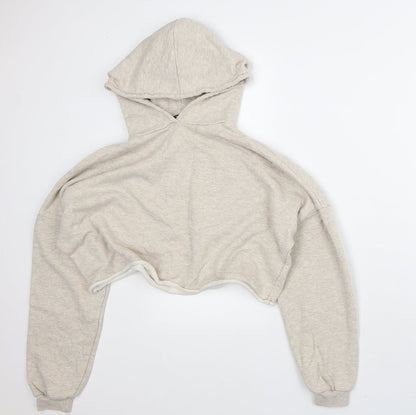 Womens UK Size 6 ASOS Beige Pullover Hoodie