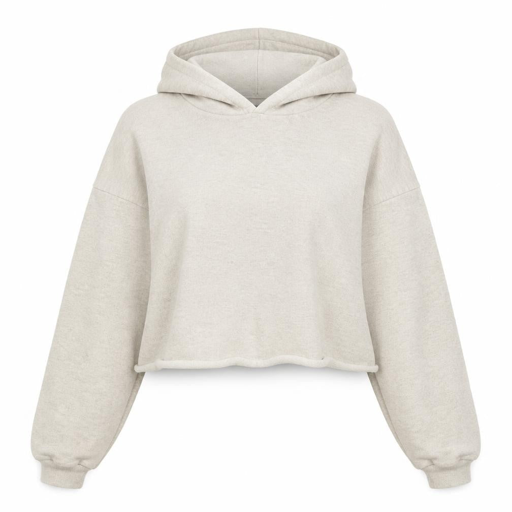 Womens UK Size 6 ASOS Beige Pullover Hoodie