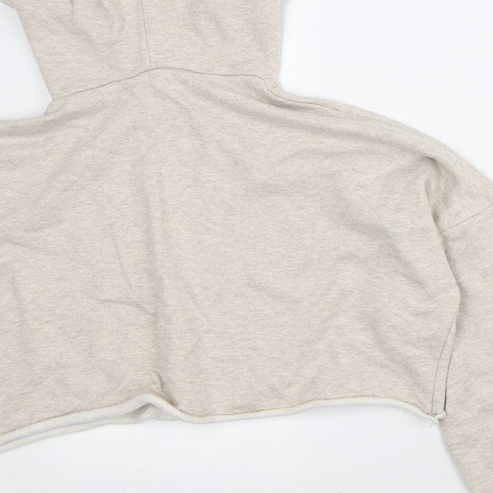 Womens UK Size 6 ASOS Beige Pullover Hoodie