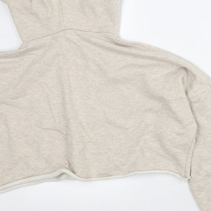 Womens UK Size 6 ASOS Beige Pullover Hoodie