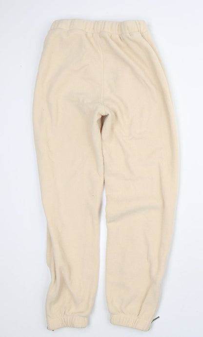 Micha Lounge Womens Beige Polyester Sweatpants Trousers Size XS L26 in Regular
