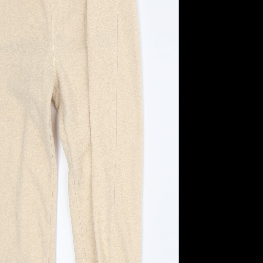 Micha Lounge Womens Beige Polyester Sweatpants Trousers Size XS L26 in Regular
