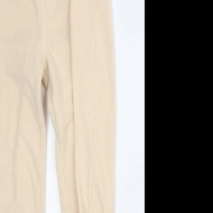 Micha Lounge Womens Beige Polyester Sweatpants Trousers Size XS L26 in Regular