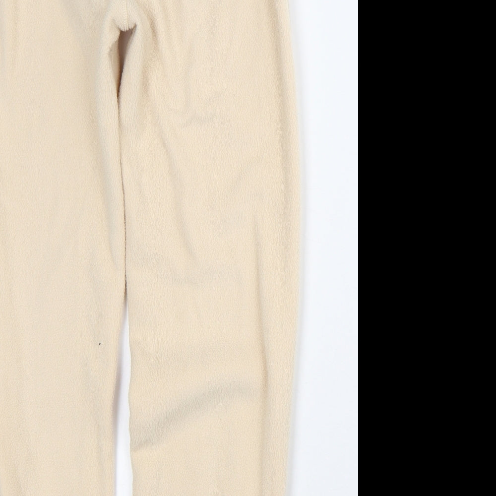 Micha Lounge Womens Beige Polyester Sweatpants Trousers Size XS L26 in Regular