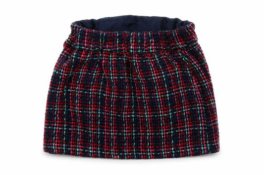 Dunnes Stores Girls Multicoloured Check Cotton A-Line Skirt Size 12-18 Months