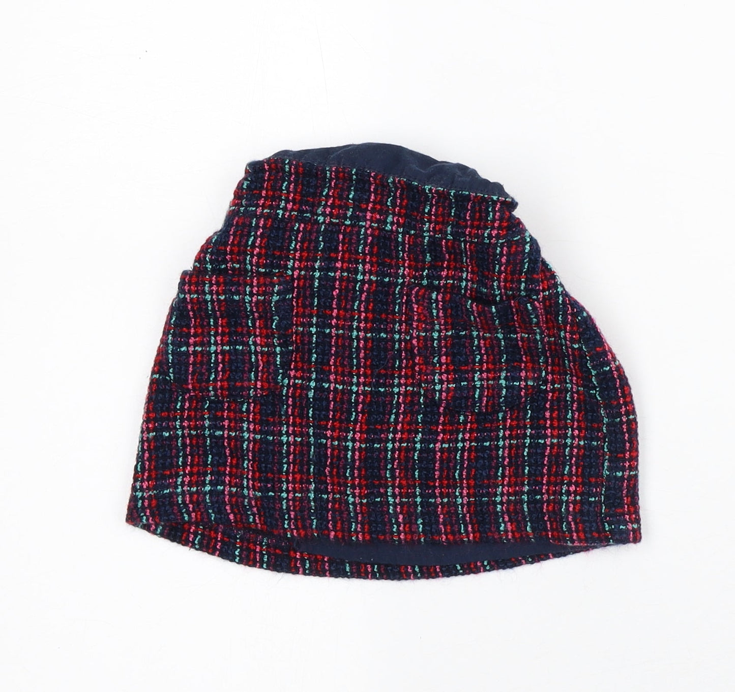 Dunnes Stores Girls Multicoloured Check Cotton A-Line Skirt Size 12-18 Months