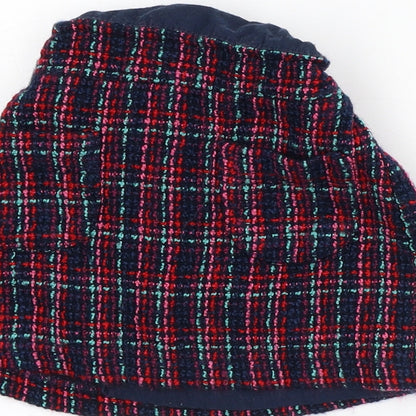 Dunnes Stores Girls Multicoloured Check Cotton A-Line Skirt Size 12-18 Months