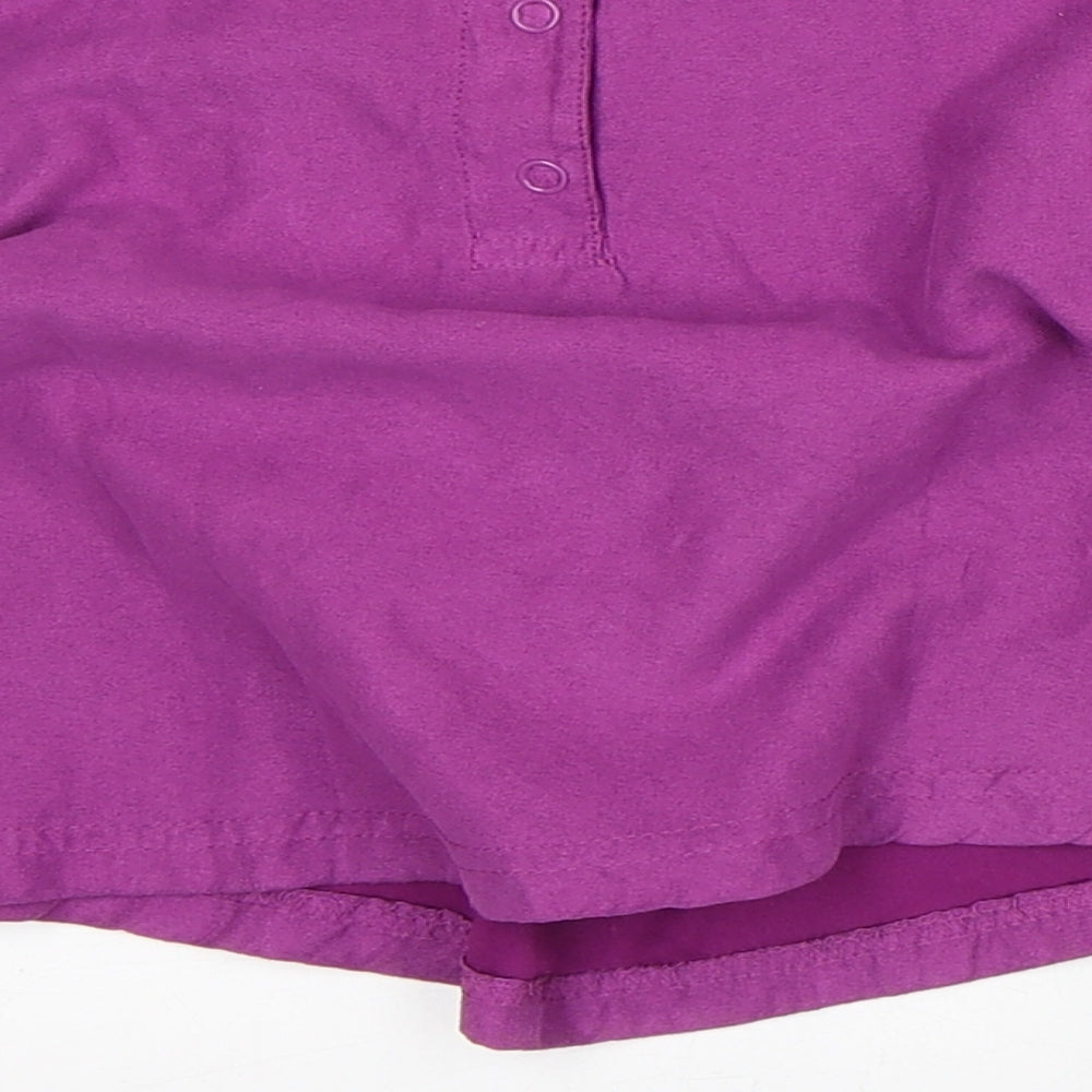 Sesame Girls Purple Polyester Tunic T-Shirt Size 2 Years Round Neck
