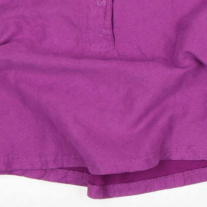 Sesame Girls Purple Polyester Tunic T-Shirt Size 2 Years Round Neck