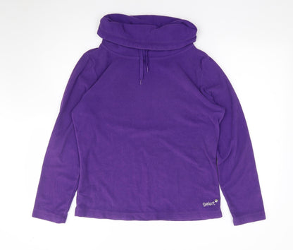 Gelert Womens Purple Polyester Pullover Sweatshirt Size 12 Pullover