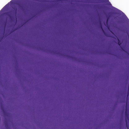 Gelert Womens Purple Polyester Pullover Sweatshirt Size 12 Pullover