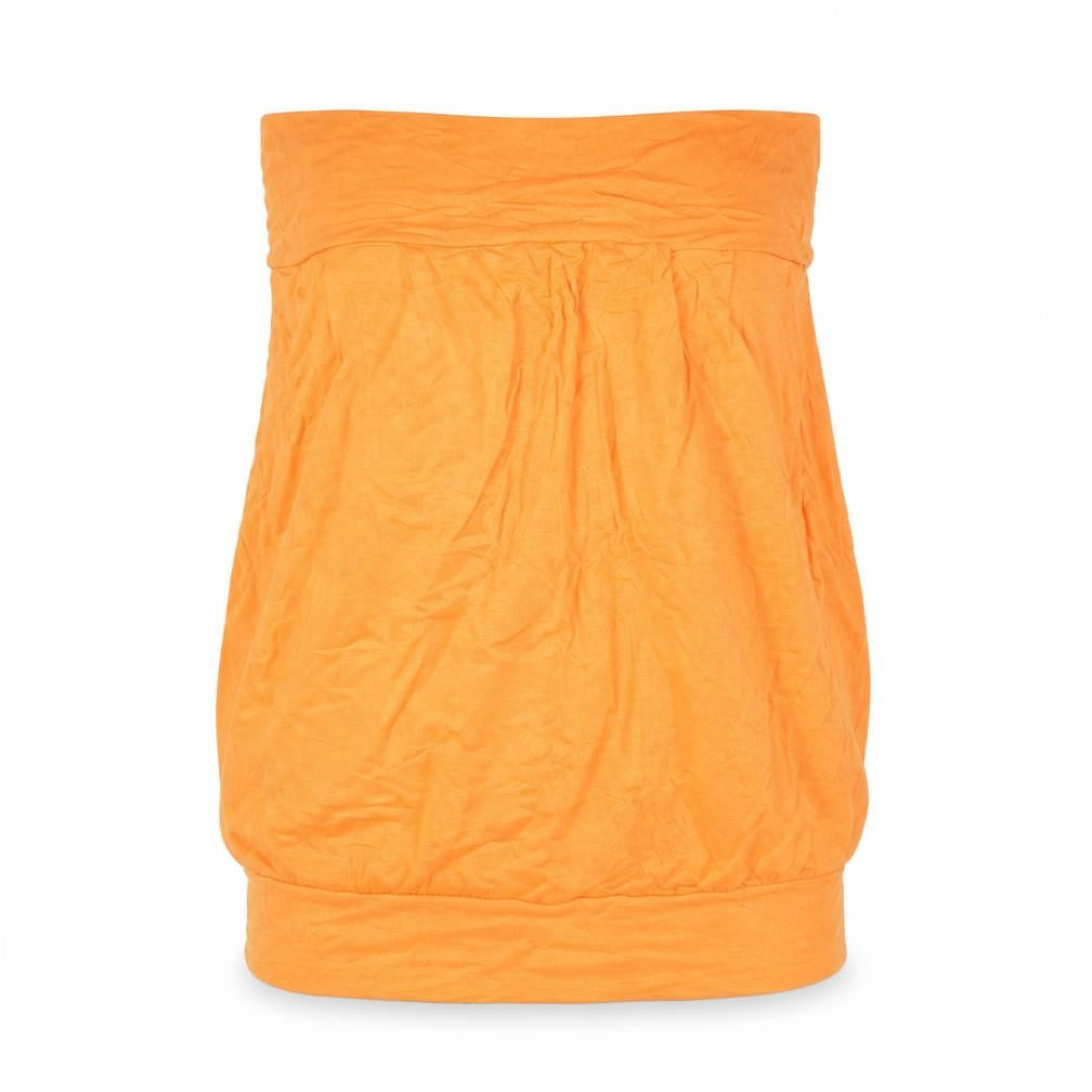 Womens UK Size 10 Papaya Orange Basic Tank