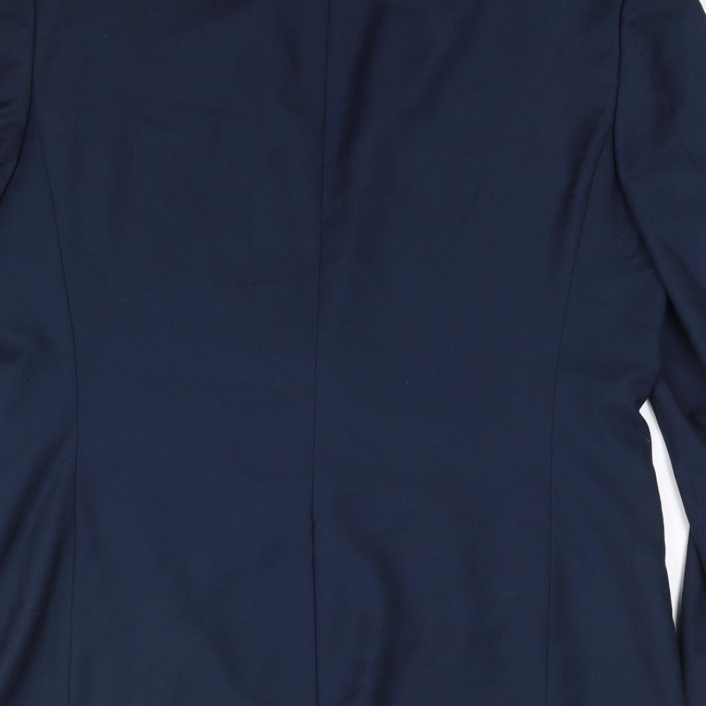 Mens UK Size 40 Tailor & Cutter Regular Blue Suit Jacket