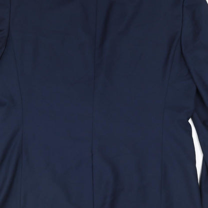 Mens UK Size 40 Tailor & Cutter Regular Blue Suit Jacket